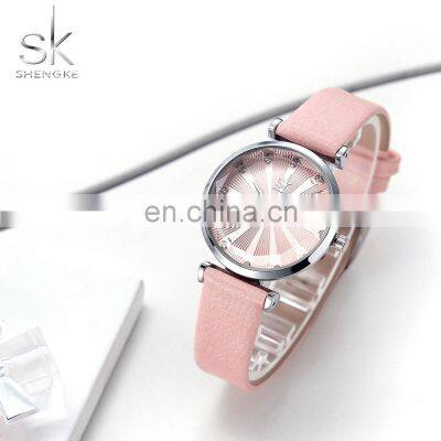 SHENGKE Femanine Trendy Handwatchs Relogio Feminino Watchs Valentines Gift Wristwatch Dropshipping Watches K0099L