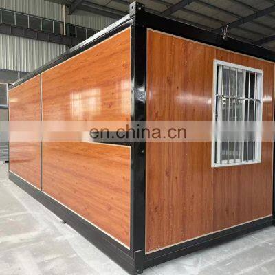 Expandable Cabin Living Container Apartment Home Garden Office Super Low Cost Foldable Prefab Container Homes Fast Build