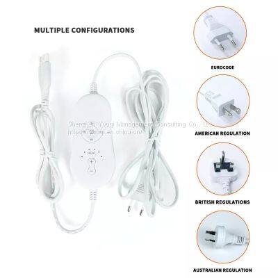 Easy Control Temperature Electirc Blanket/ 4 Tieming Settings Electric Blanekt/ photo-2