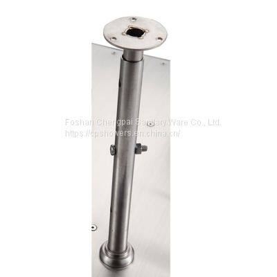 Stainless Steel Shower Head Ceiling Showerhead With Shower Arm 24x24inch photo-5