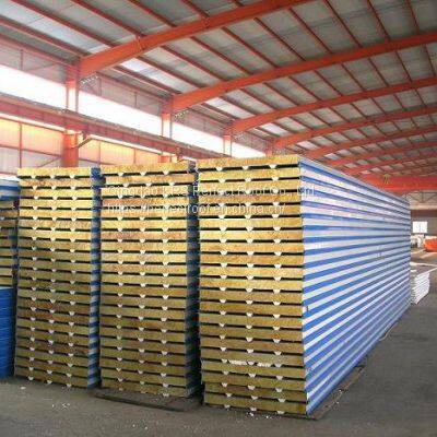 Metal Rock Wool Sandwich Roof Panel / Wall Panel photo-4