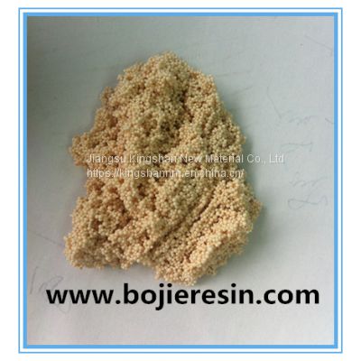 Cobalt extraction resin