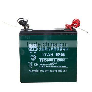 12V17AH DEEP CYCLE VRLA AUTO BATTERY SOLAR BATTERY GEL BATTERY Quality Choice Most Popular photo-3