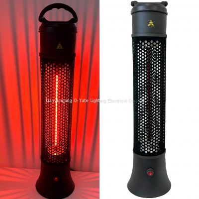 Under table heaters 1200w ruby red heat tubes electric infrared heaters