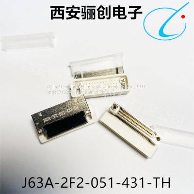 Microrectangular connector J63A series  socket   J63A-2F2-051-431-TH  J63A-2F2-051-441-TH