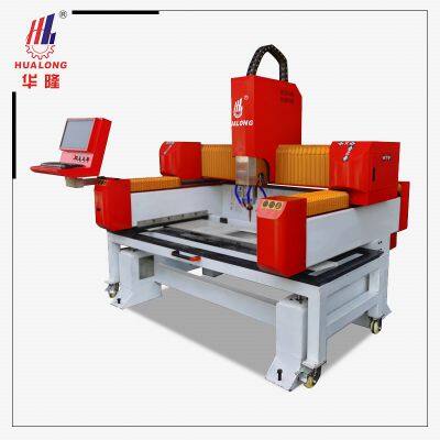 CNC 5 Axis Granite Bridge Saw CNC Router 3D Stone Cutting Granite Engraving Machine for Kitchen Sink and Edge Produce