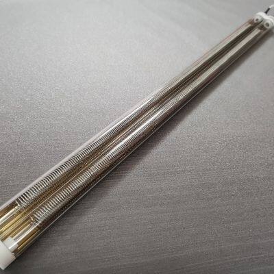 2625mm 415v 4000w 5000w Twin Tube Medium Wave Infrared Emitter Industial Infrared Emitter photo-4