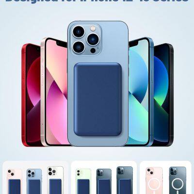 2024 Wireless Power Bank Magnetic Portable Power Bank 10000mah Large Capacity Power Bank Portatil D007 photo-6