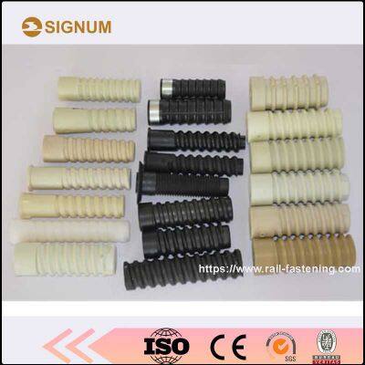 Rail Plastic Sleeve for Railroad Fastening System