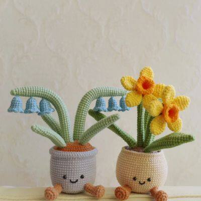 Crochet Flowers and Plant Pots photo-2