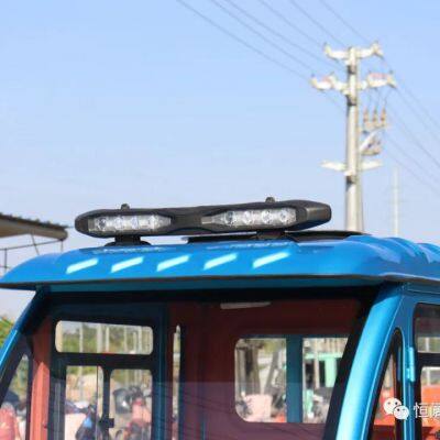 160cm 60V/72V 1000W Passenger Tricycle Semi-Closed Cargo Electric Tricycle for Delivery photo-4