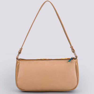 Sequined Embroidered Shoulder Bag photo-3