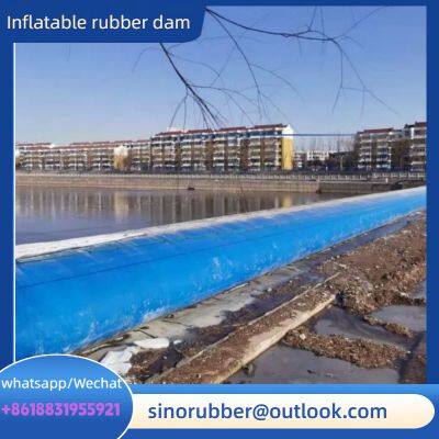 Engineering-Grade Inflatable Rubber Dam for Inland Navigation, Variable Dam Height Navigation Channel Water Level Regulation