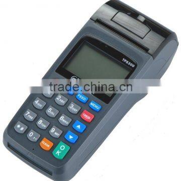 Loyalty/Utility mobile payment pos (Low Cost), mobile gprs pos printer with barcode scanner