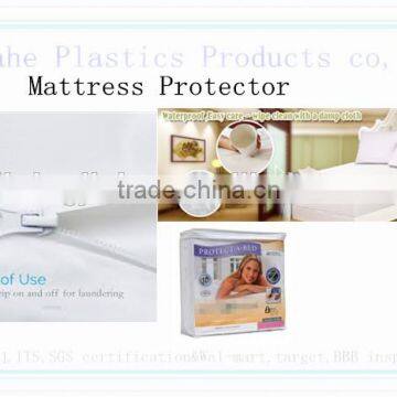 100% PEVA waterproof mattress protector with copmetitive price