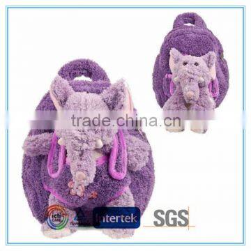 Elephant animal school backpack