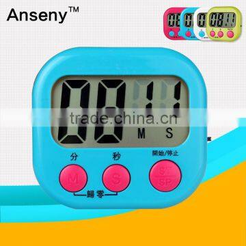 Factory supply small cooking feeder lab digital kitchen countdown timer digital wall clock timer