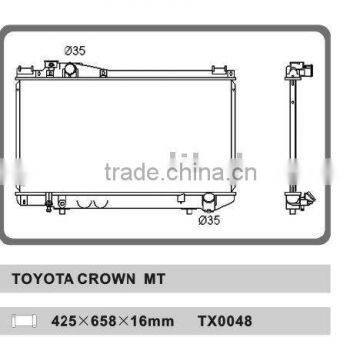 auto radiator for TOYOTA CROWN MT