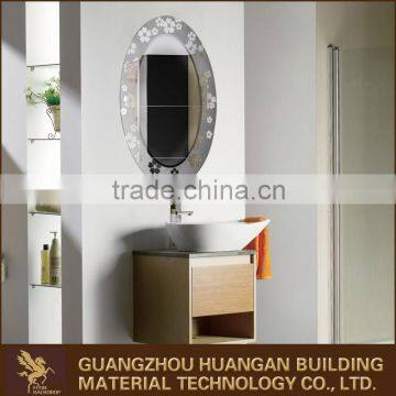 Guangzhou factory polished edge LED light fog free mirror