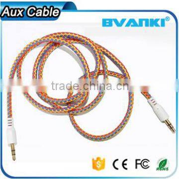 2016 top selling products in alibaba pure copper 3.5mm stereo male to male audio aux cable alibaba co uk free sample                        
                                                                                Supplier's Choice