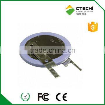 3V ML2020 battery original battery lithium cell with customized solder pins