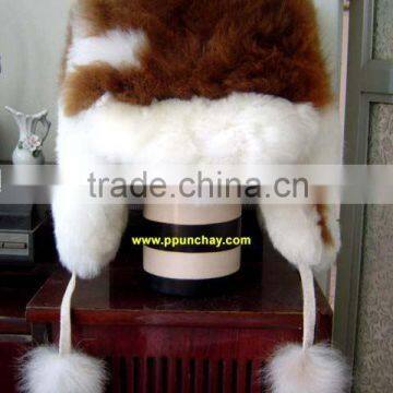 Fur Baby Alpaca Earflap Hat Chullo Peru