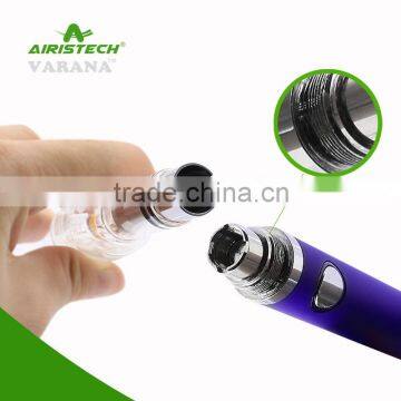 Promotional !! Airistech varana pen glass vaporizer slim 510 ego battery wax personal vapor pen style kit om promotion