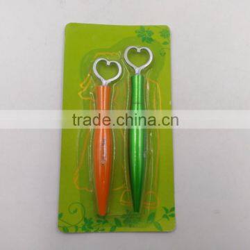 promotional telescopic ballpen couple ball pen with logo