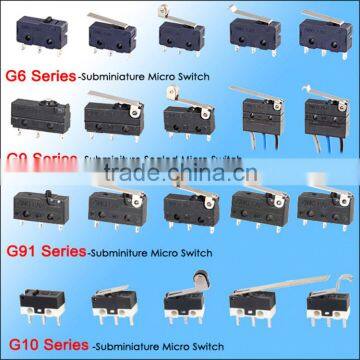 Small Simulater Roller Lever Micro Switch With PCB Terminal photo-4