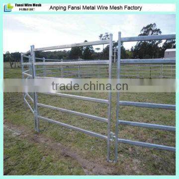 Australia Welded 5 or 6 rails cattle/stallion fence panel (pre hot dipped galvanized)