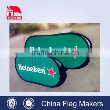 Advertising Portable Peach Skin Fabric Pop up Display photo-5