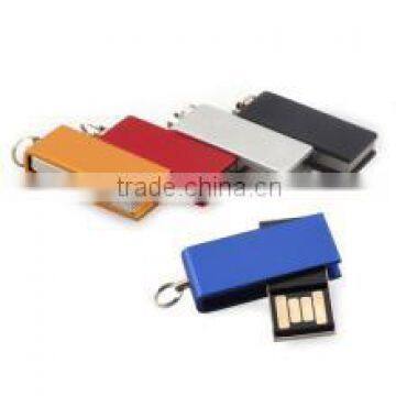 mini swivel USB flash drives, USB gift pendrive 16gb, 4gb usb flash drive