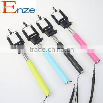 colorful customize selfie stick for cell phone, selfie wireless remote with CE&ROHS                        
                                                Quality Choice