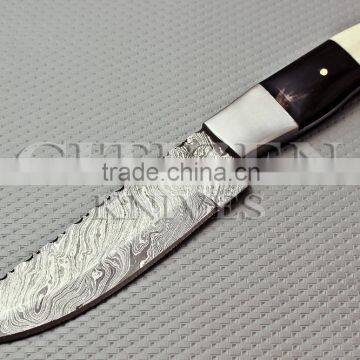 CITIZEN KNIVES, BEAUTIFUL CUSTOM HAND MADE DAMASCUS STEEL HUNTING KNIF photo-2