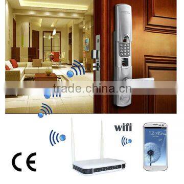 Zigbee home automation Wireless network door lock, camera door lock