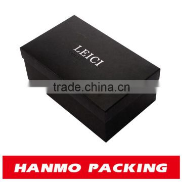 custom made&printed recyclable paper shoes box factory price