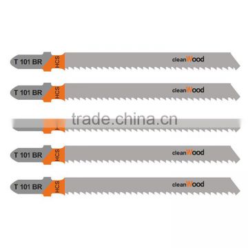 High Carbon Steel Grader Thin Jig Saw blade Clean For Wood