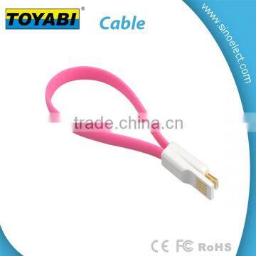 Magnet Charging USB Data Line Noodle Cable 20 CM Length photo-2