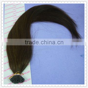 Top selling Virgin Remy Human hair 100 keratin tip human hair extension