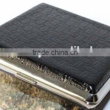 Ultrathin Leather Cigarette Cases Branded Cigar Boxes Wholesaler,High Quality Fashion Smoking Box,Travel Leather Cigar Case photo-4