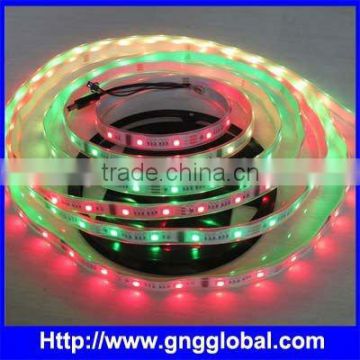 DC12V, SMD5050 RGB full color TM1812 LED strip for screen led 32pixels/meter