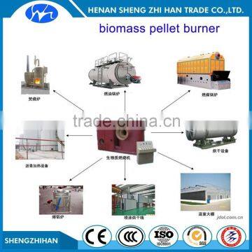 Biomass pellet burner for Boiler