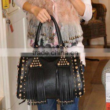 trendy fancy new fashion tassel handbag