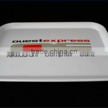 15.5 inch rectangular melamine tray