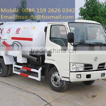 new 8 ton vacuum suction truck for sewage cleaning