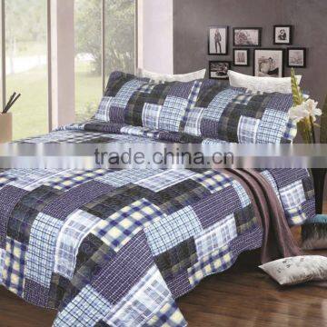 American King size Bed Customized Cheap quilt polyester Patchwork Quilt