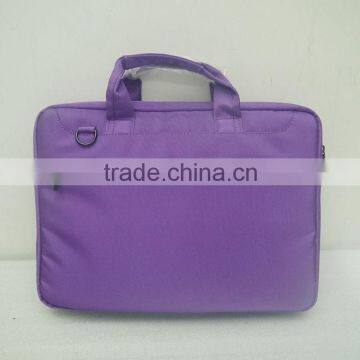 The high quality laptop Computer Bags purple Water-proof Computer Bag