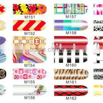 www.auparisnailart.com;Hot Nail Decoration;Nail art; Nail Foil/Patch M145-M168