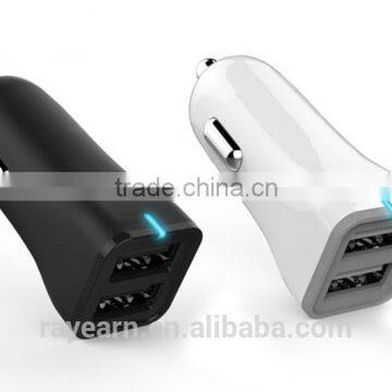 REYON new 2.4A rohs car charger from china factory