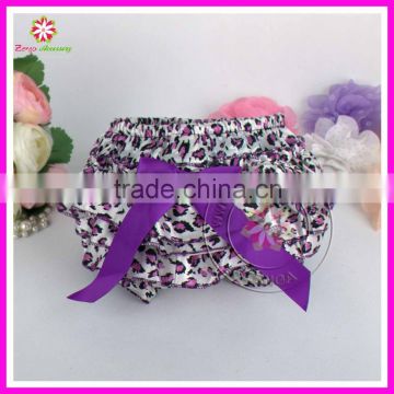 Fashion baby bloomers girls satin diaper cover nappy cover